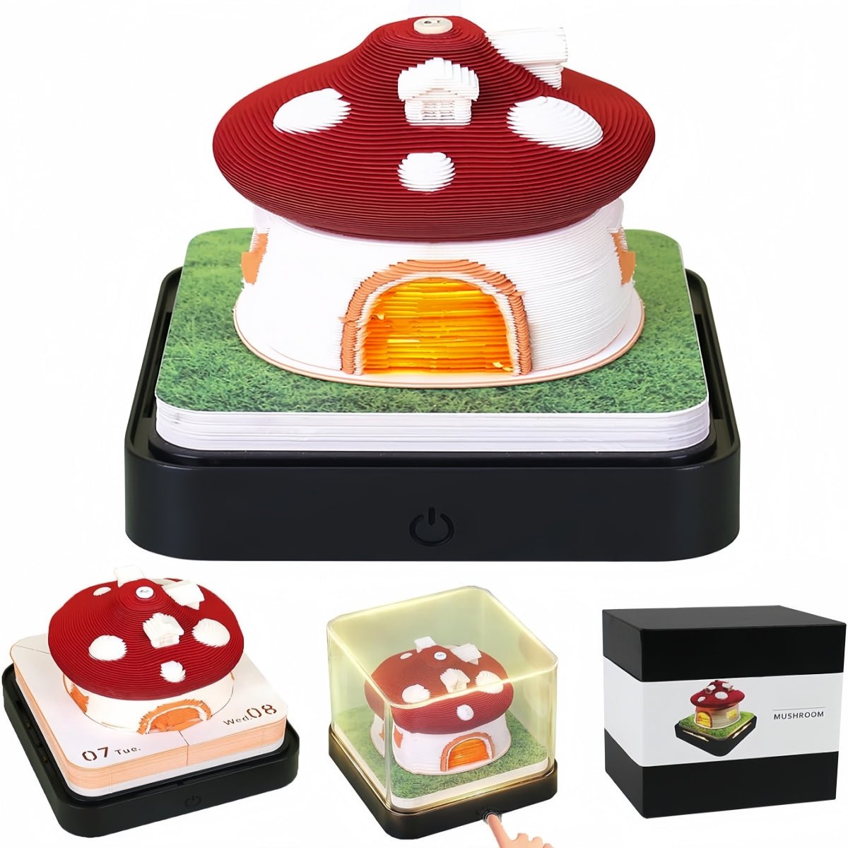 3D Calendar - Mushroom - 3D Calendar