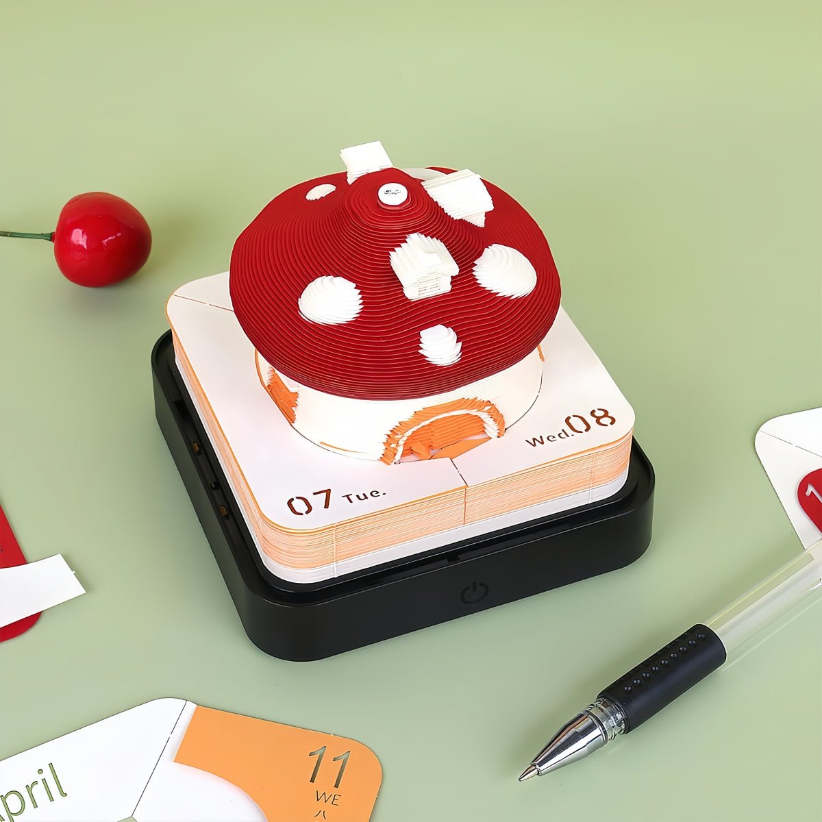 3D Calendar - Mushroom - 3D Calendar