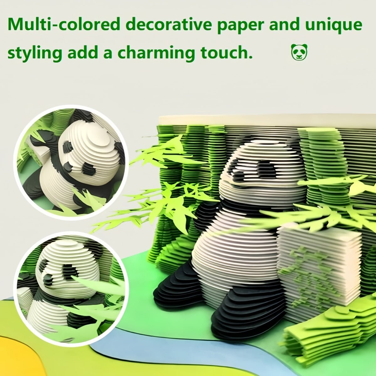 3D Calendar - Panda A - 3D Calendar