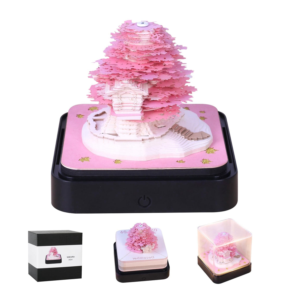 3D Calendar 2026 - Sakura Tree A