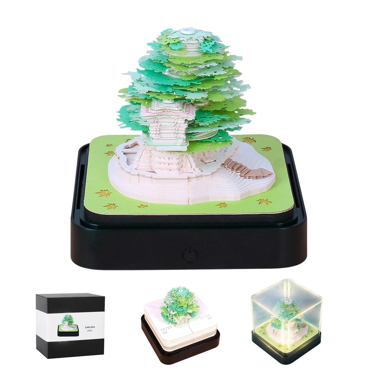 3D Calendar 2026 - Sakura Tree A