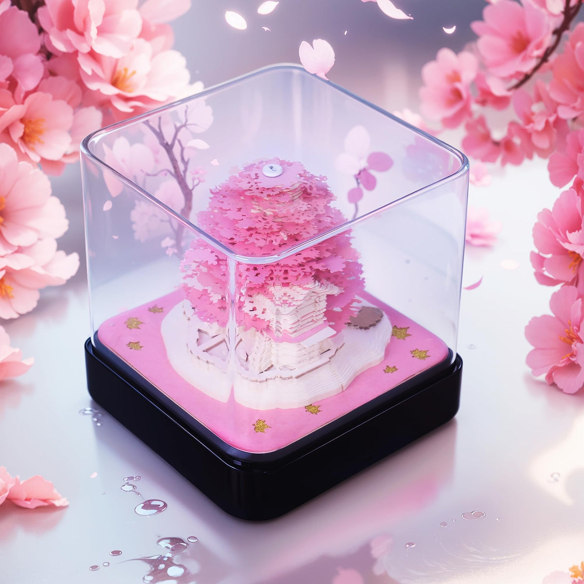 3D Calendar 2026 - Sakura Tree A