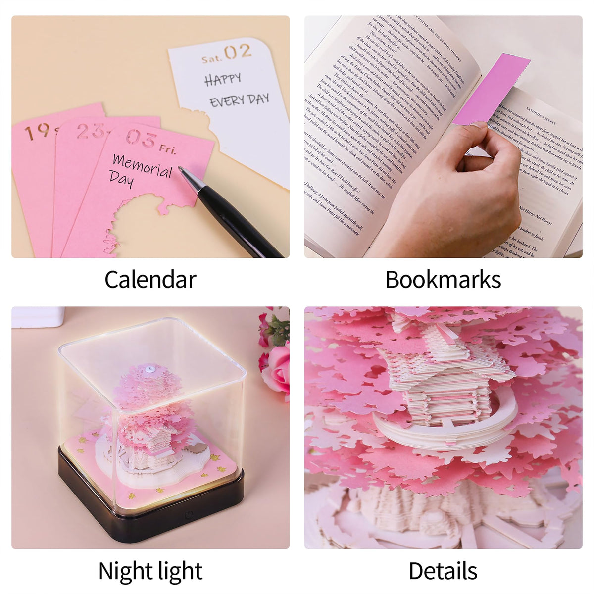 3D Calendar 2026 - Sakura Tree A