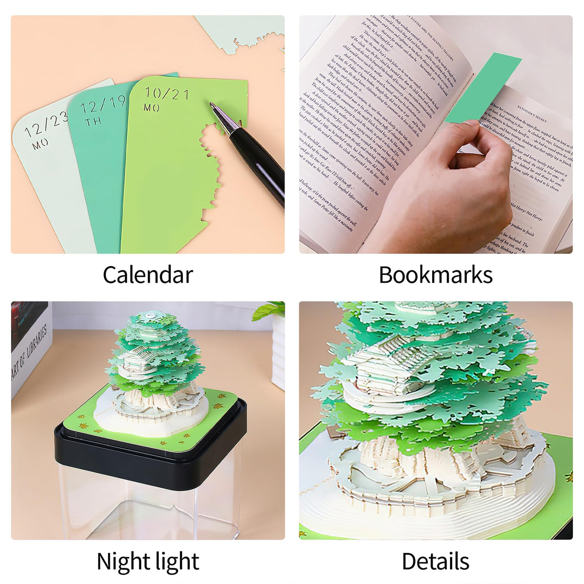 3D Calendar 2026 - Sakura Tree A