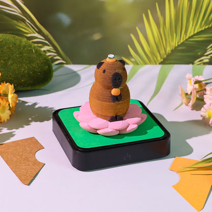 3D Calendar 2026 - Capybara - 3D Calendar