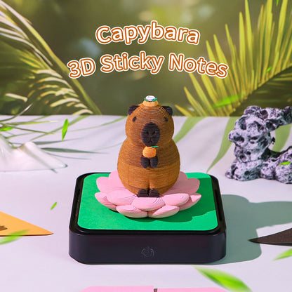 3D Calendar 2026 - Capybara - 3D Calendar