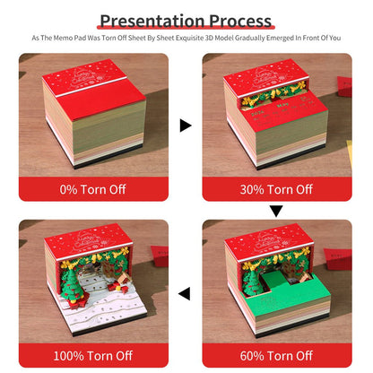 3D Calendar 2026 - Christmas Arch - 3D Calendar