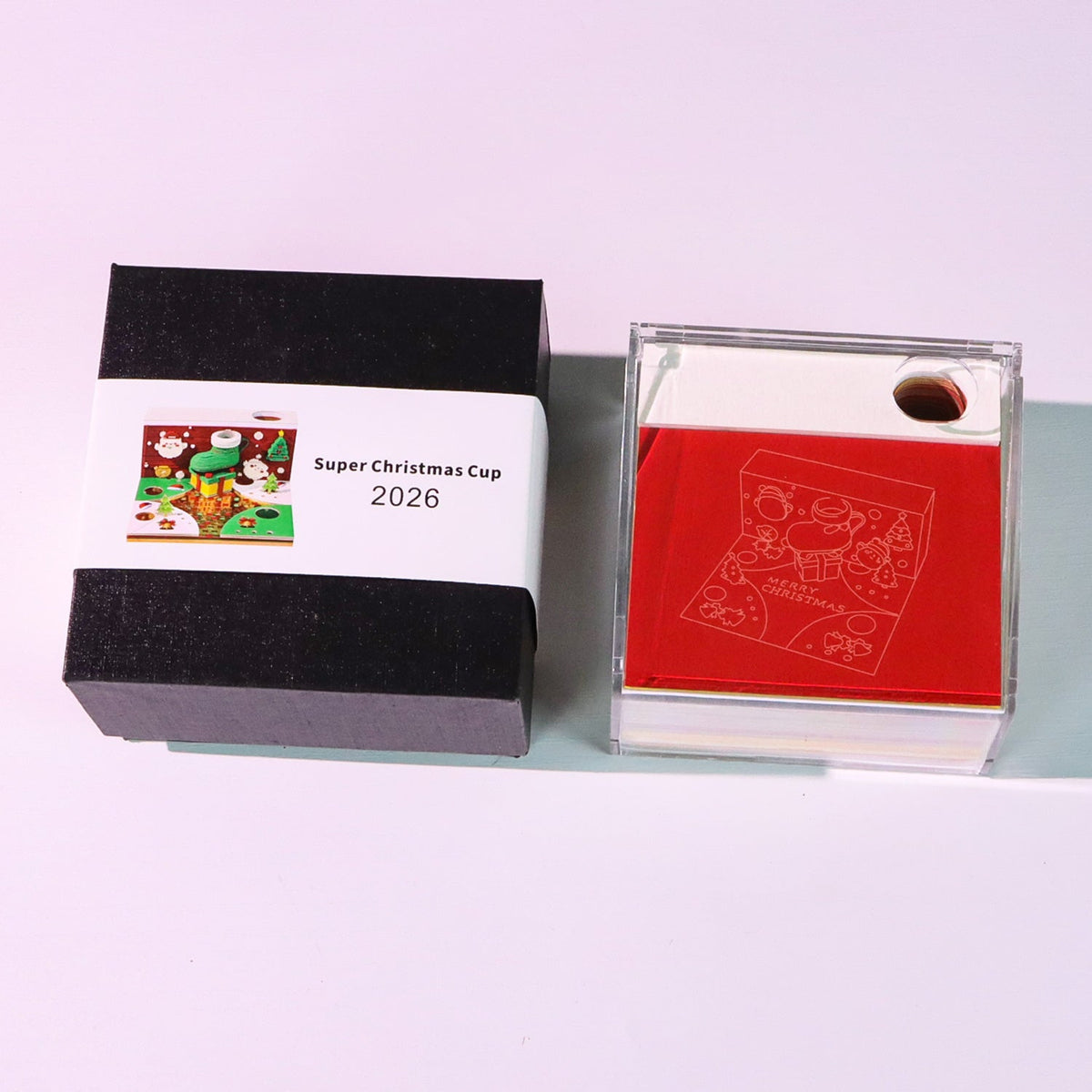 3D Calendar 2026 - Christmas Cup - 3D Calendar