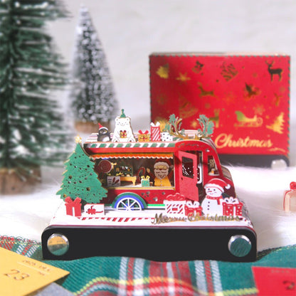 3D Calendar 2026 - Christmas Food Truck - 3D Calendar