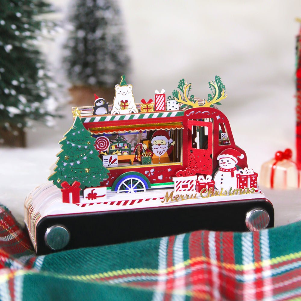 3D Calendar 2026 - Christmas Food Truck - 3D Calendar