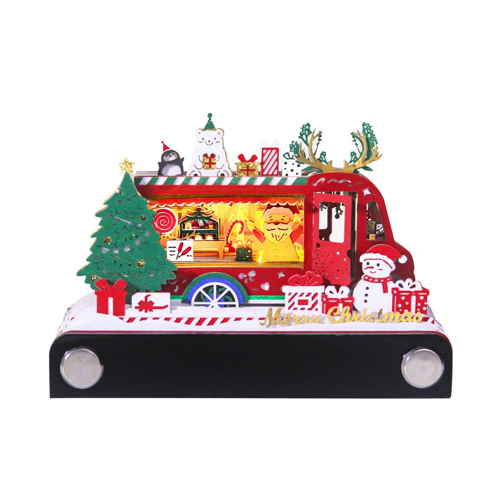3D Calendar 2026 - Christmas Food Truck - 3D Calendar