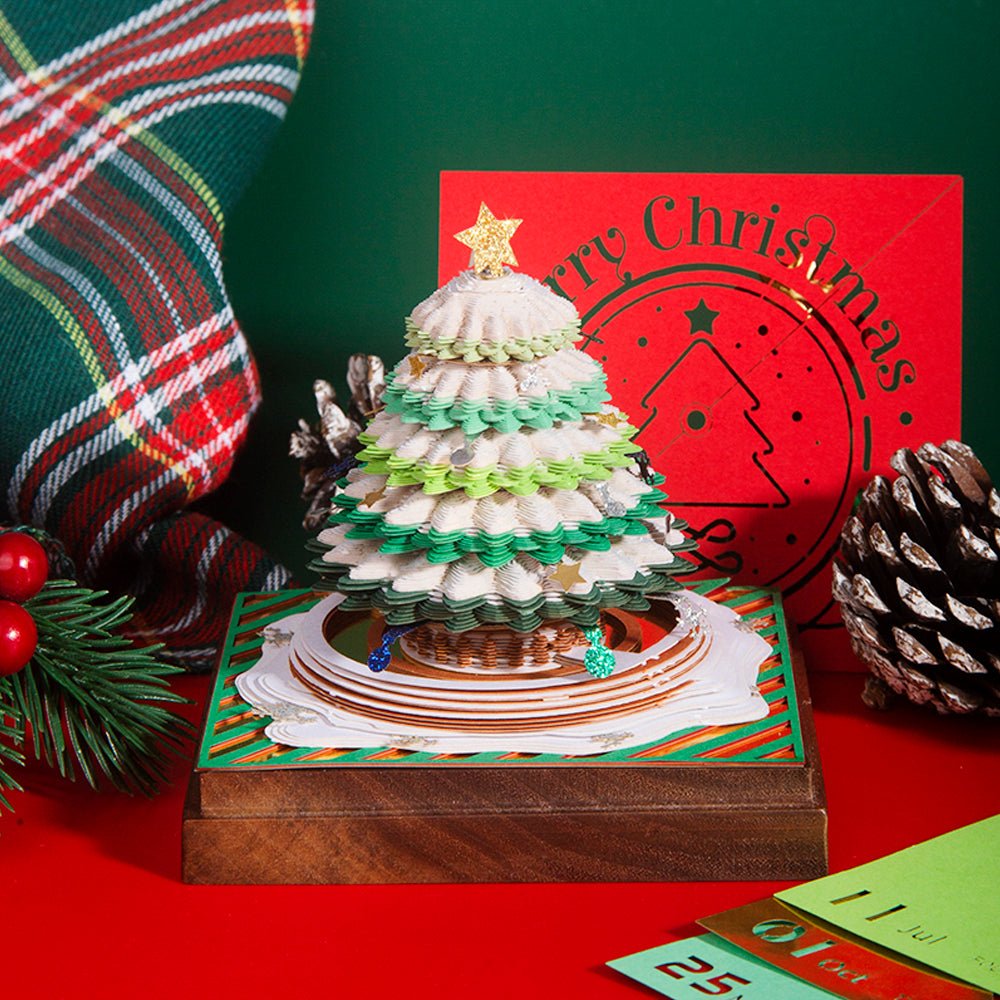 3D Calendar 2026 - Christmas Tree - 3D Calendar