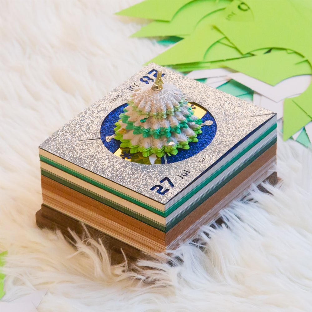 3D Calendar 2026 - Christmas Tree - 3D Calendar