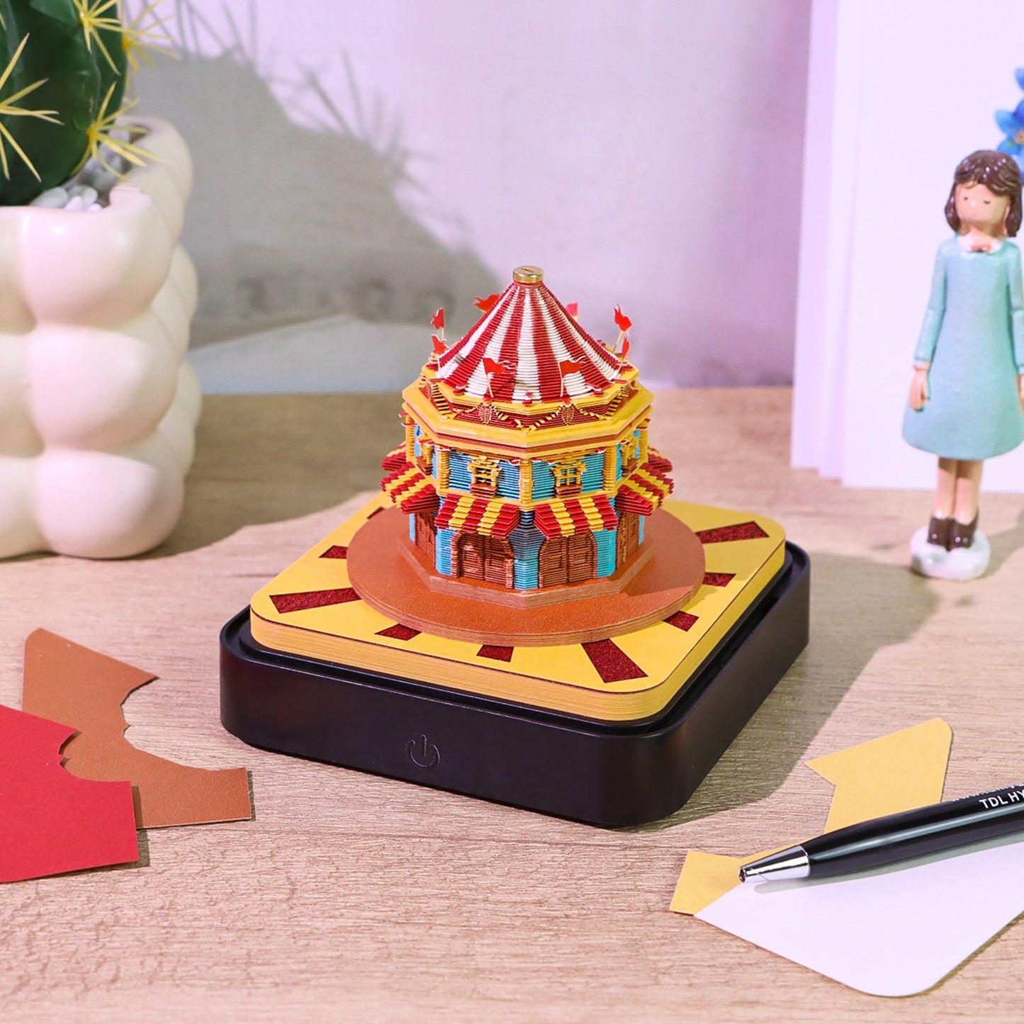 3D Calendar 2026 - Circus - 3D Calendar