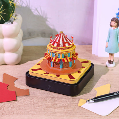 3D Calendar 2026 - Circus - 3D Calendar