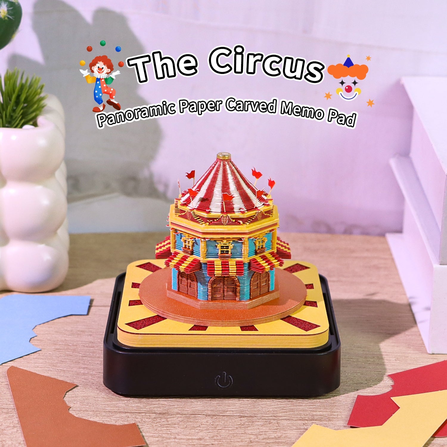 3D Calendar 2026 - Circus - 3D Calendar
