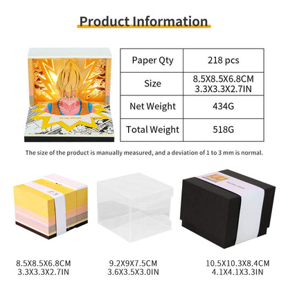 3D Calendar 2026 - Dragon Ball - 3D Calendar