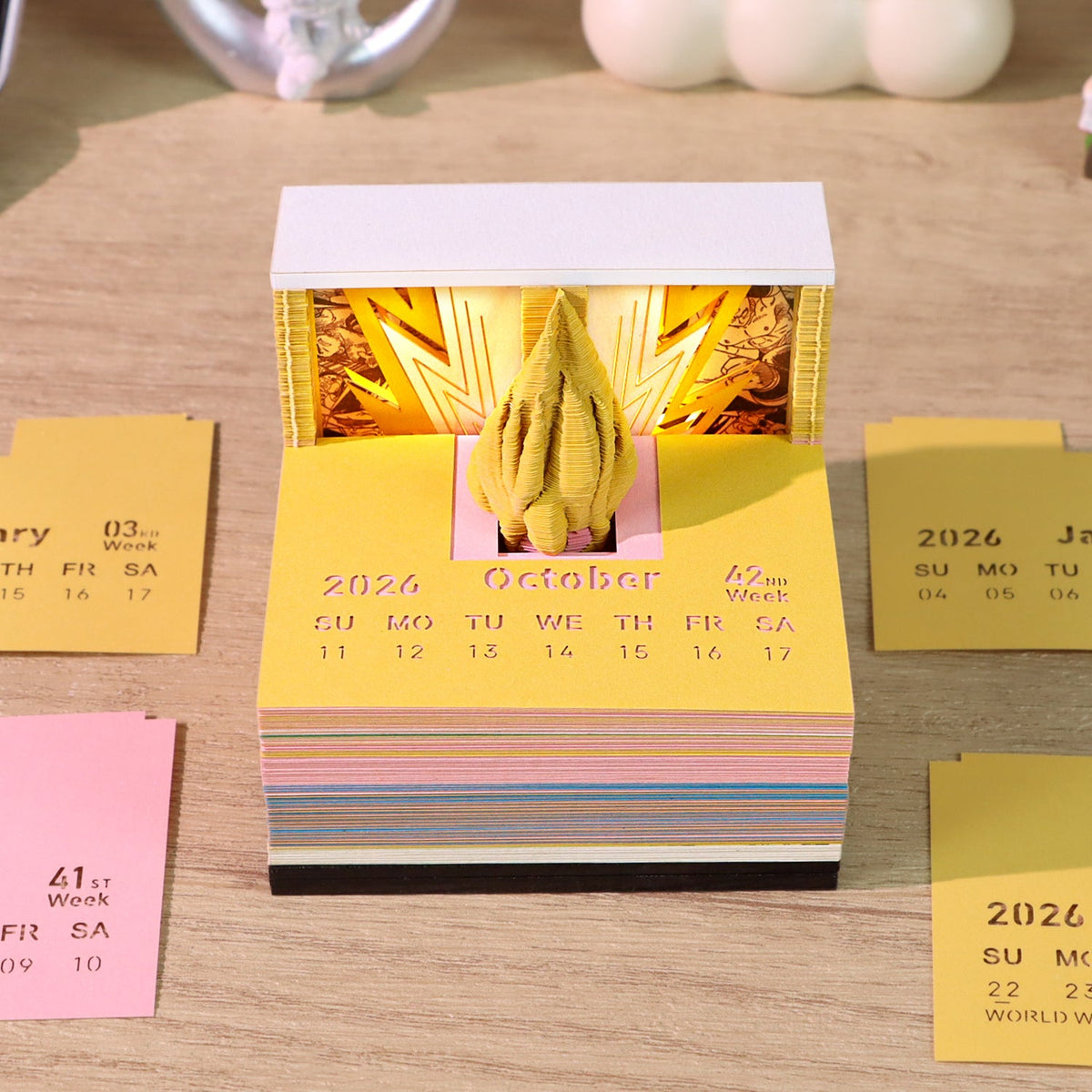 3D Calendar 2026 - Dragon Ball - 3D Calendar