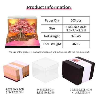 3D Calendar 2026 - Dreaming Tree - 3D Calendar