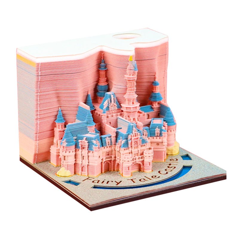 3D Calendar 2026 - Fairytale Castle - 3D Calendar