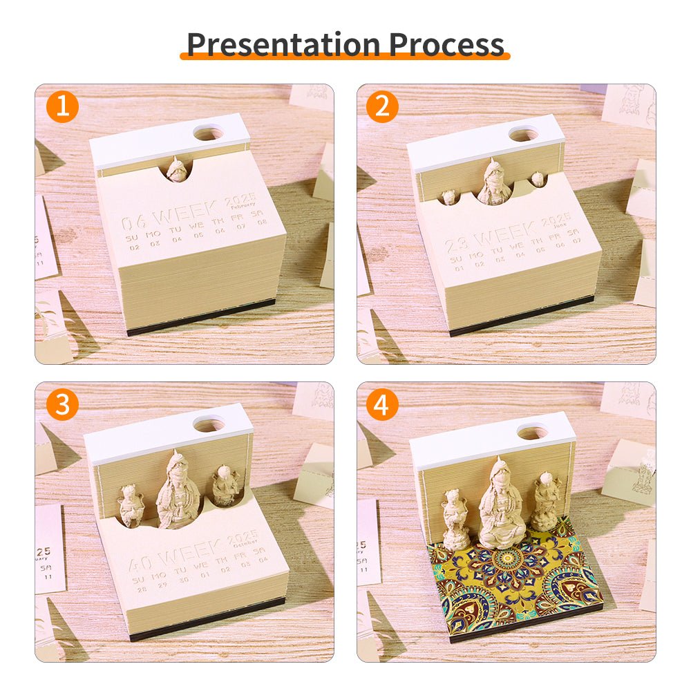 3D Calendar 2026 - Guanyin - 3D Calendar