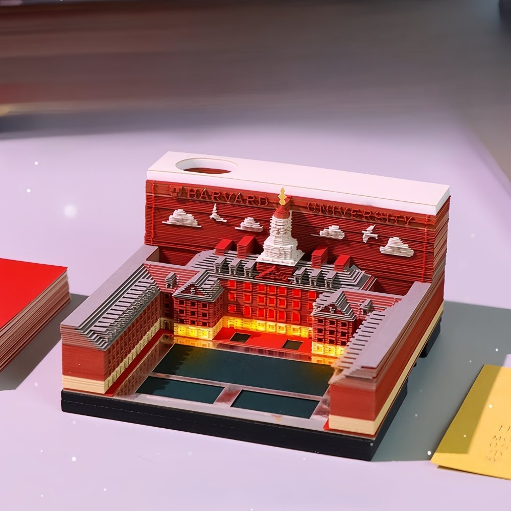 3D Calendar 2026 - Harvard University - 3D Calendar