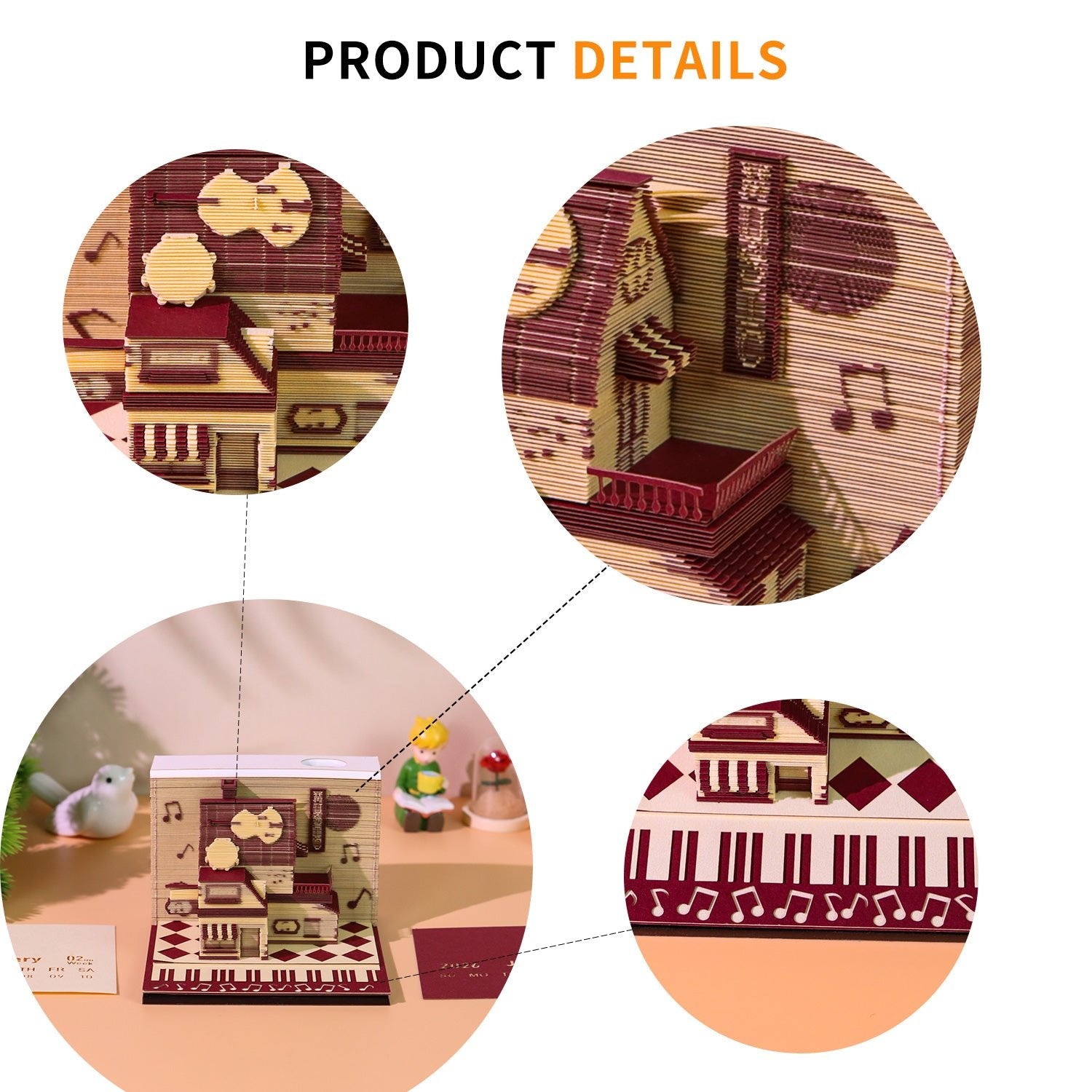 3D Calendar 2026 - Instrument Store - 3D Calendar