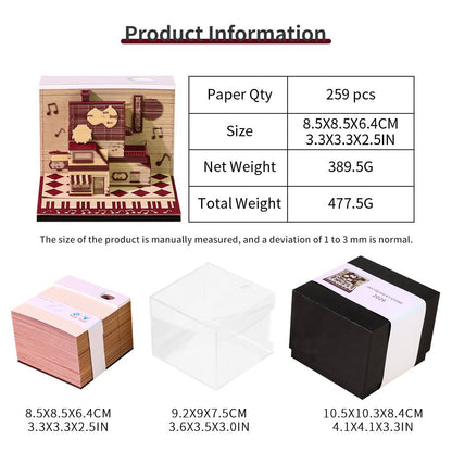 3D Calendar 2026 - Instrument Store - 3D Calendar