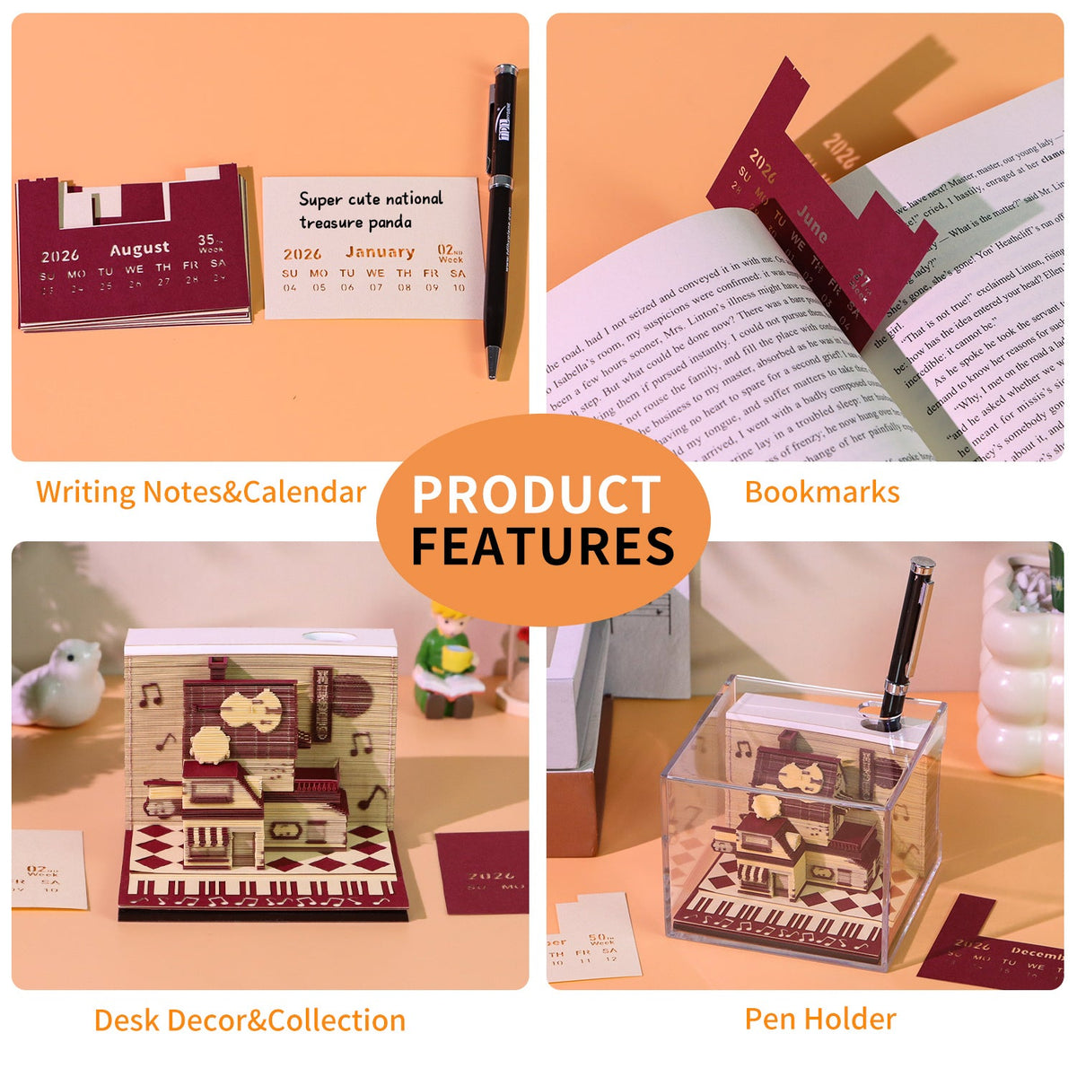 3D Calendar 2026 - Instrument Store - 3D Calendar