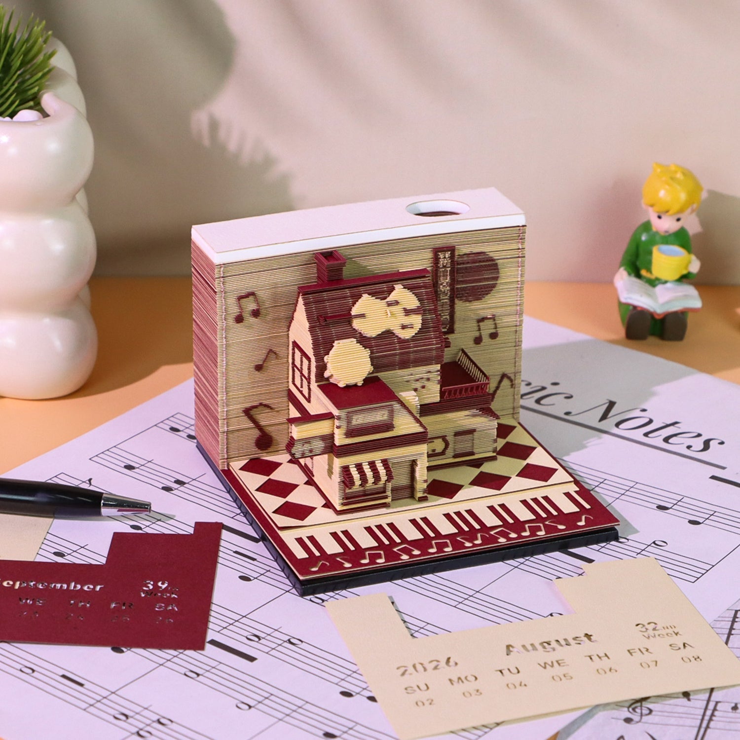 3D Calendar 2026 - Instrument Store - 3D Calendar