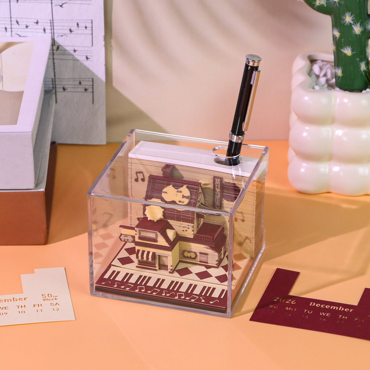 3D Calendar 2026 - Instrument Store - 3D Calendar