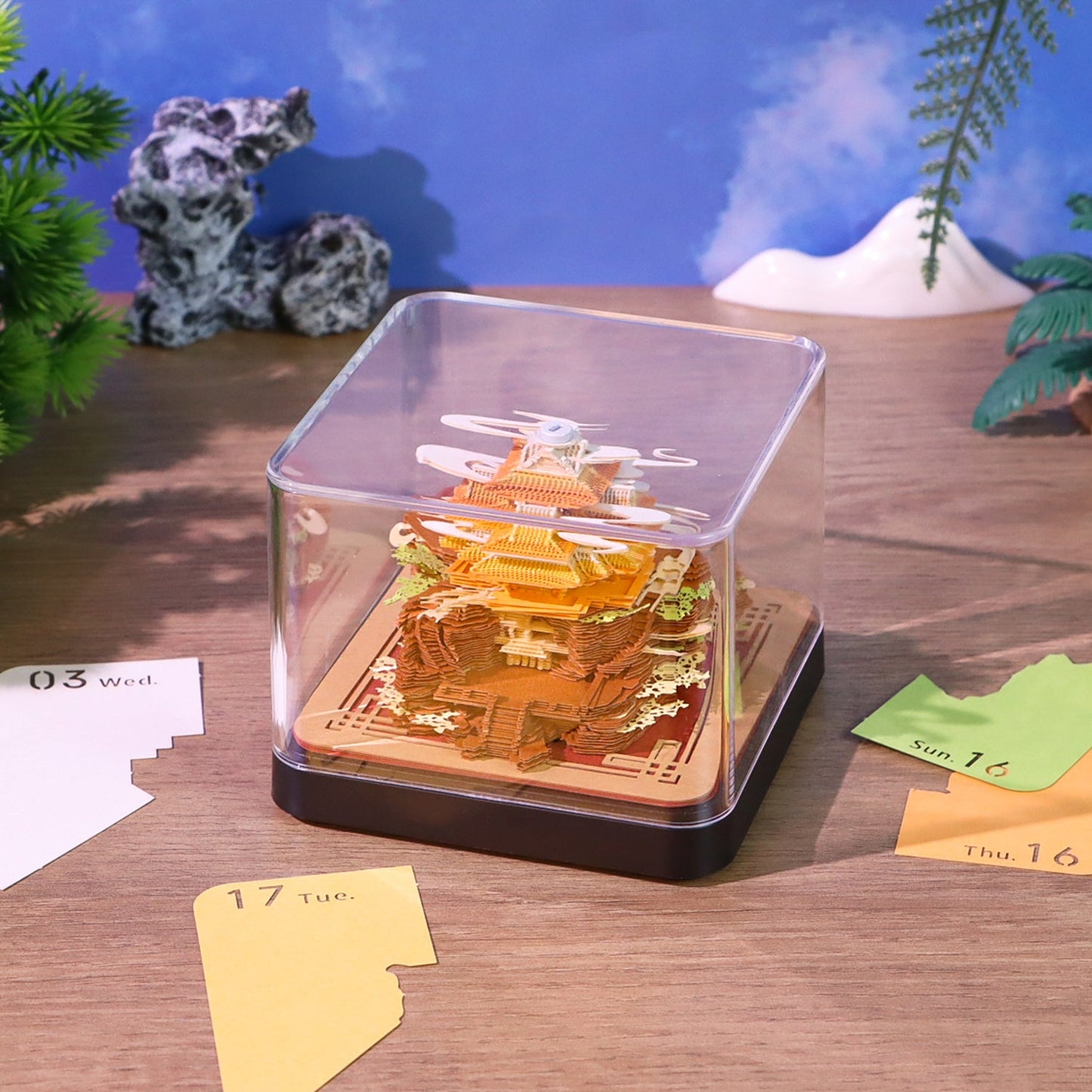 3D Calendar 2026 - Laojun Mountain - 3D Calendar