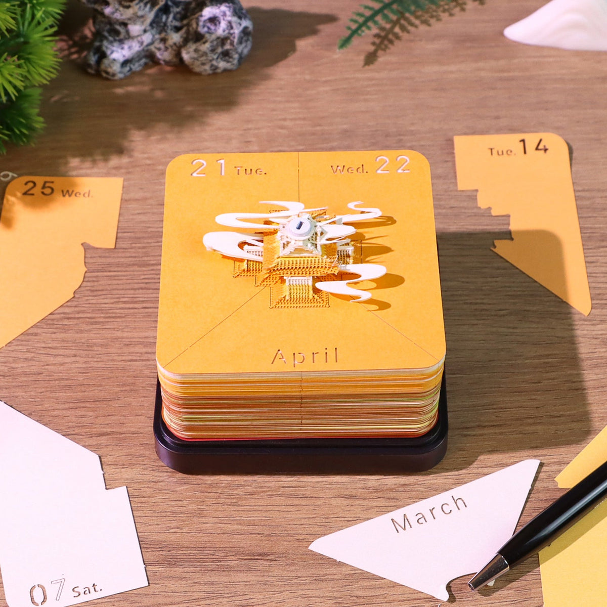 3D Calendar 2026 - Laojun Mountain - 3D Calendar