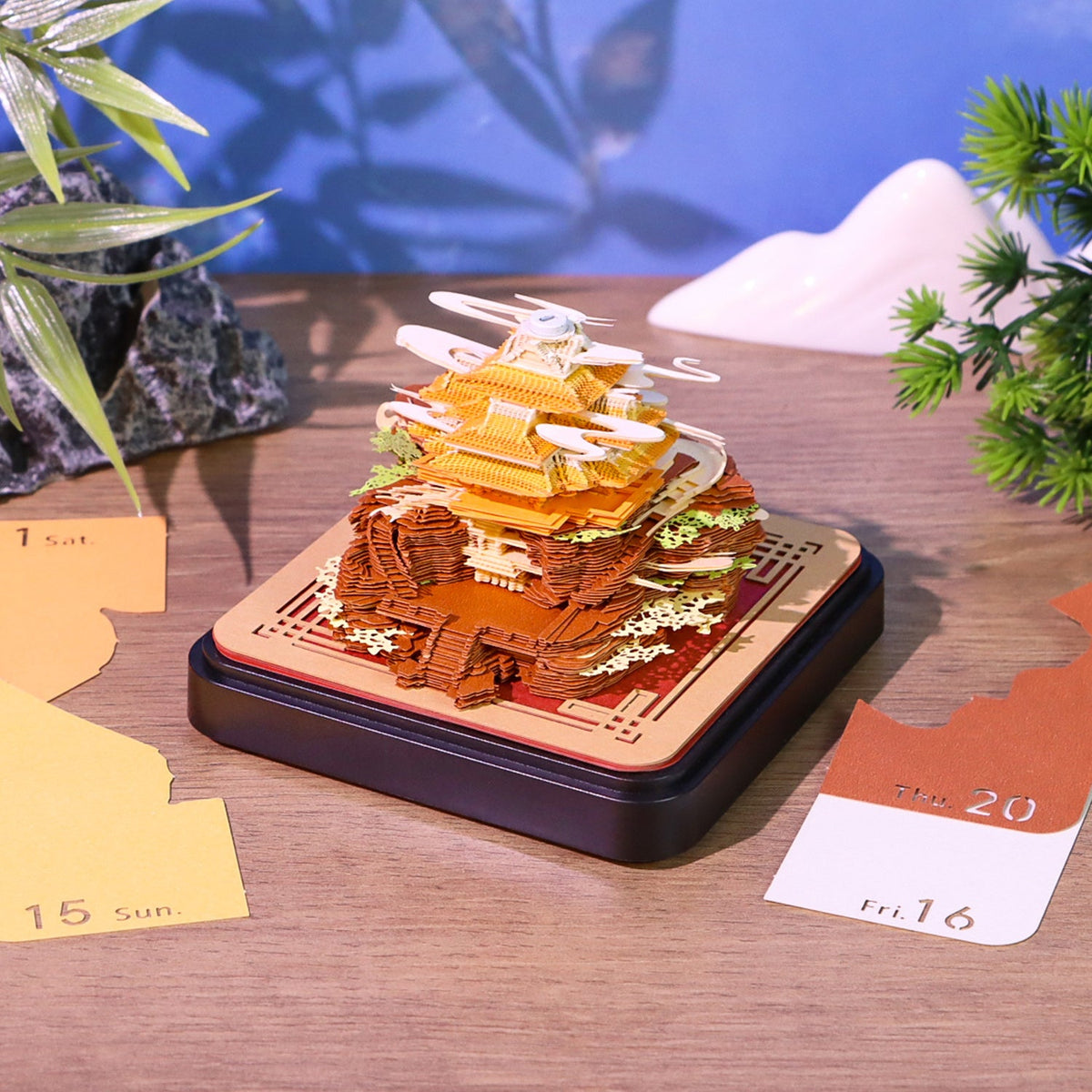 3D Calendar 2026 - Laojun Mountain - 3D Calendar