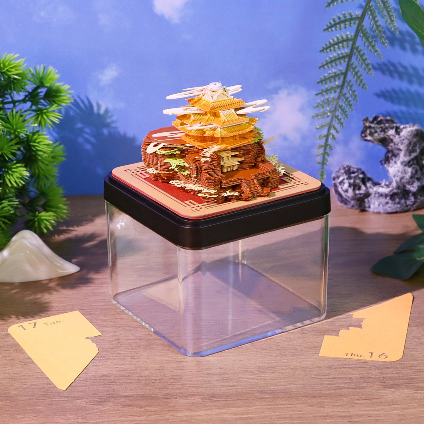 3D Calendar 2026 - Laojun Mountain - 3D Calendar