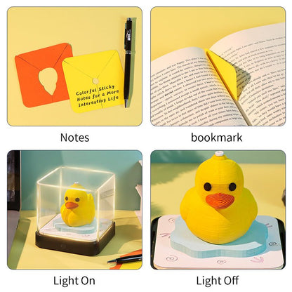 3D Calendar 2026 - Little Yellow Duck - 3D Calendar