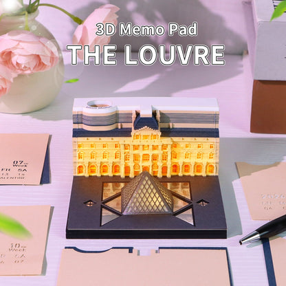 3D Calendar 2026 - Louvre - 3D Calendar