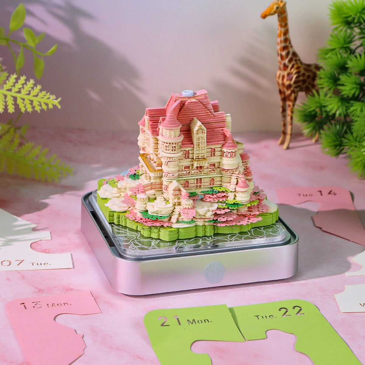 3D Calendar 2026 - Love Castle - 3D Calendar
