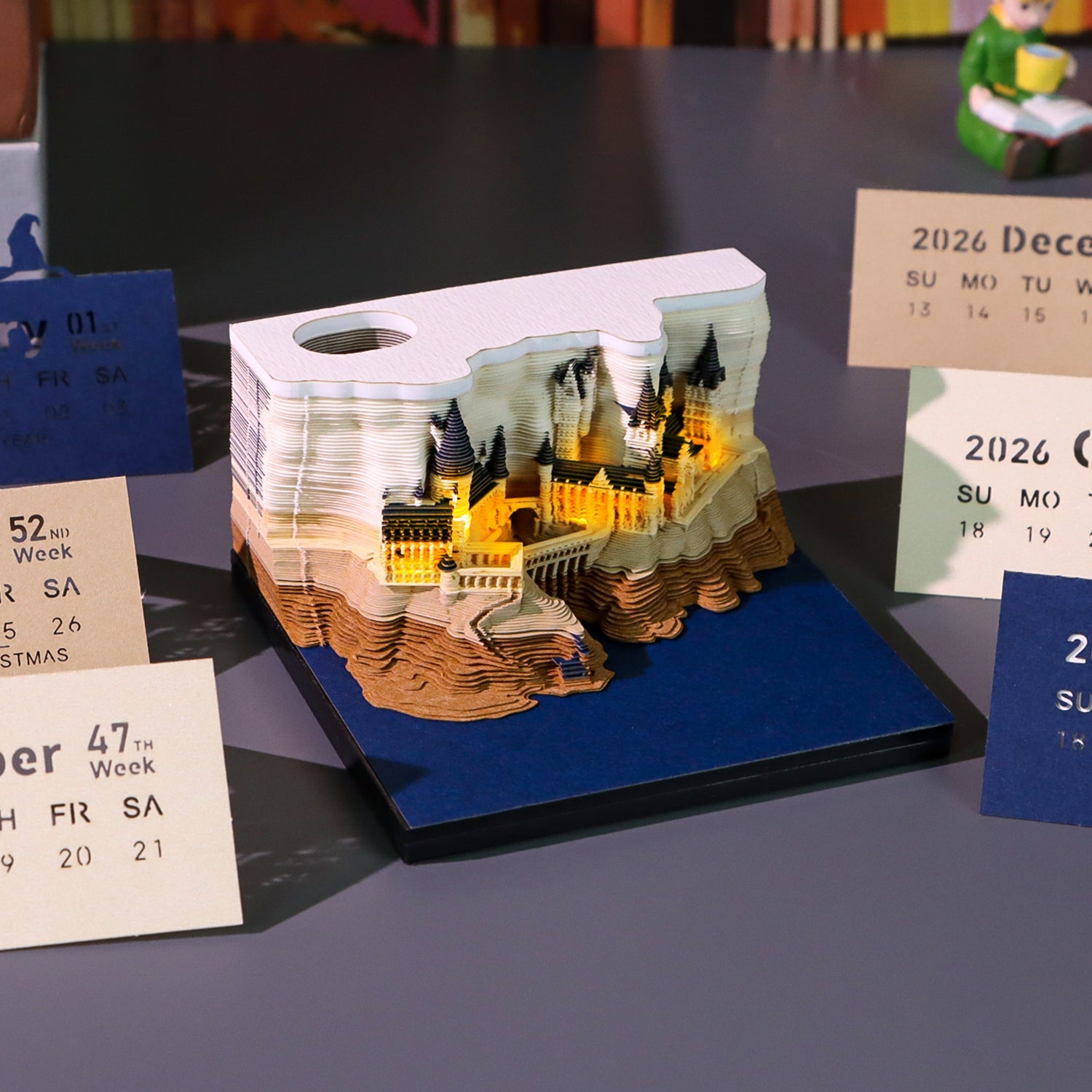 3D Calendar 2026 - Magic Castle - 3D Calendar