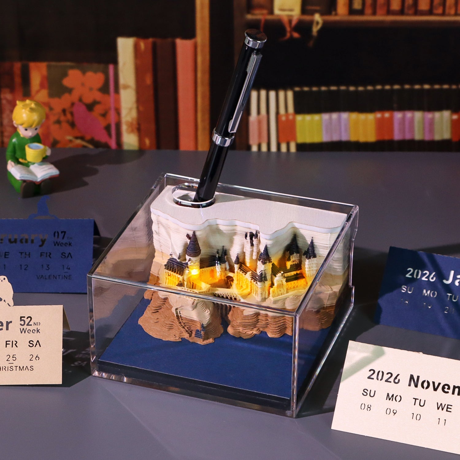 3D Calendar 2026 - Magic Castle - 3D Calendar
