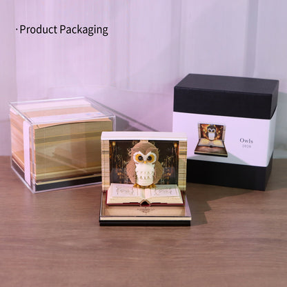 3D Calendar 2026 - Magic Owl - 3D Calendar