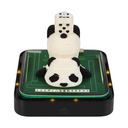3D Calendar 2026 - Mahjong Panda - 3D Calendar