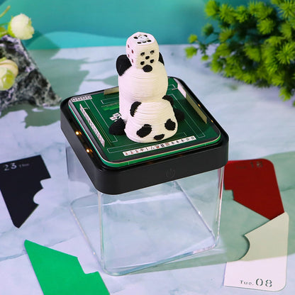 3D Calendar 2026 - Mahjong Panda - 3D Calendar