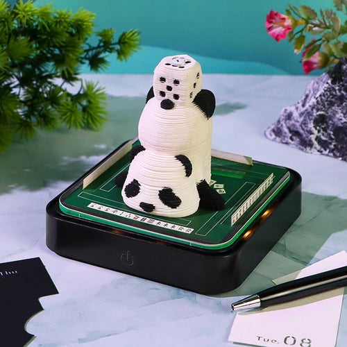 3D Calendar 2026 - Mahjong Panda - 3D Calendar