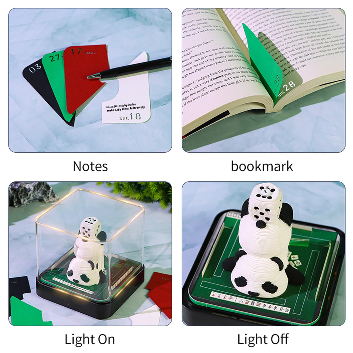 3D Calendar 2026 - Mahjong Panda - 3D Calendar
