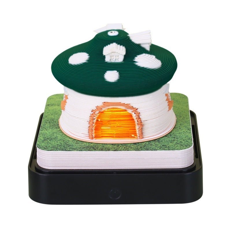 3D Calendar 2026 - Mushroom - 3D Calendar