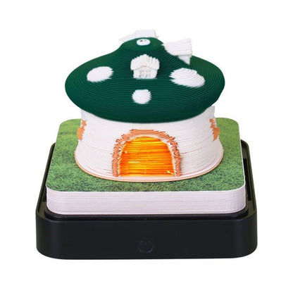 3D Calendar 2026 - Mushroom - 3D Calendar