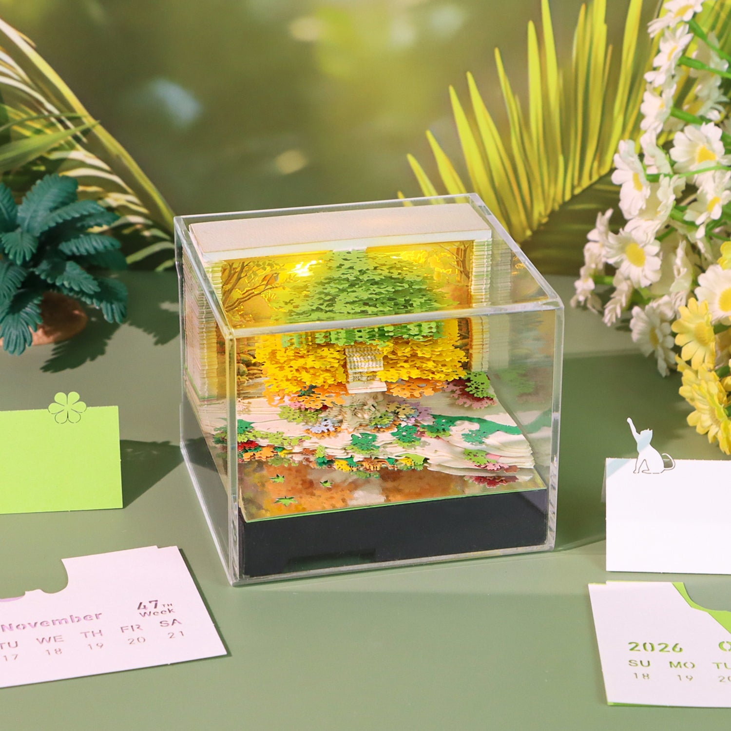 3D Calendar 2026 - Music Tree - 3D Calendar