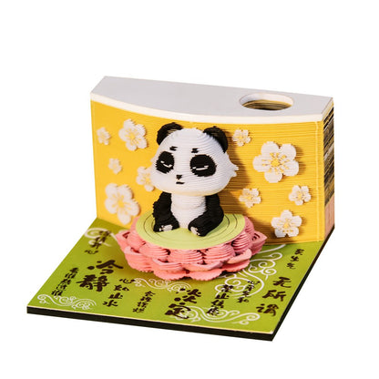 3D Calendar 2026 - Panda - 3D Calendar