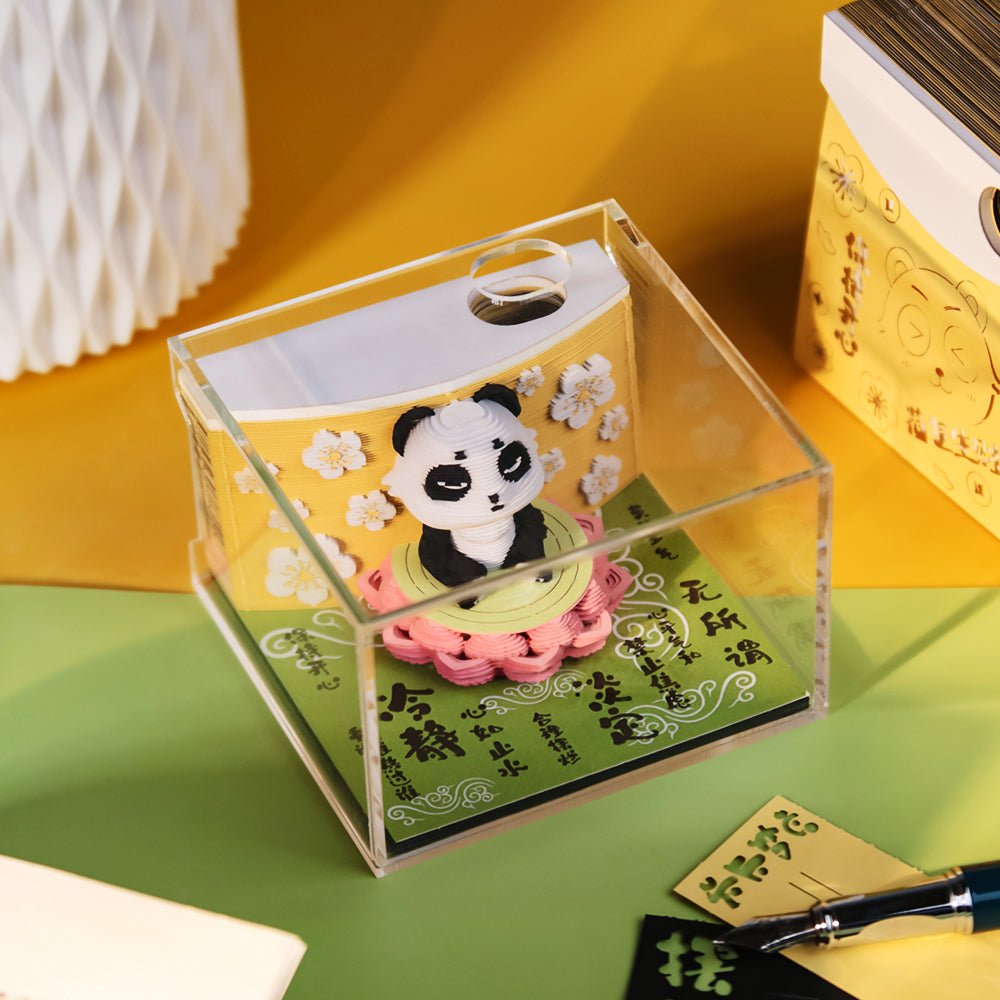 3D Calendar 2026 - Panda - 3D Calendar